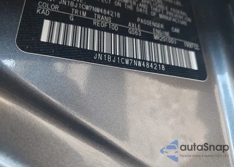 2022 Nissan Rogue Sport Sl Awd Xtronic Cvt z USA, uszkodzony, nr VIN JN1BJ1CW7NW484218